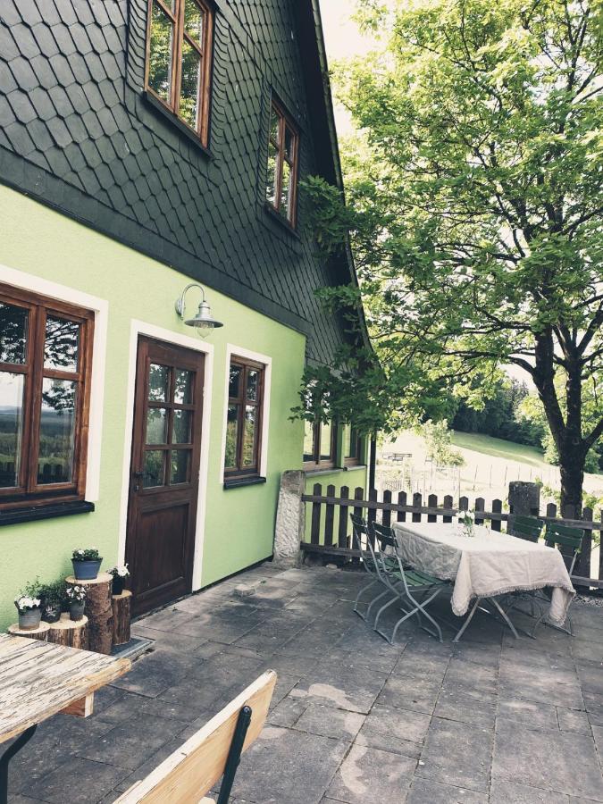 Ferienhaeuser Zur Schaeferei Mitwitz Buitenkant foto